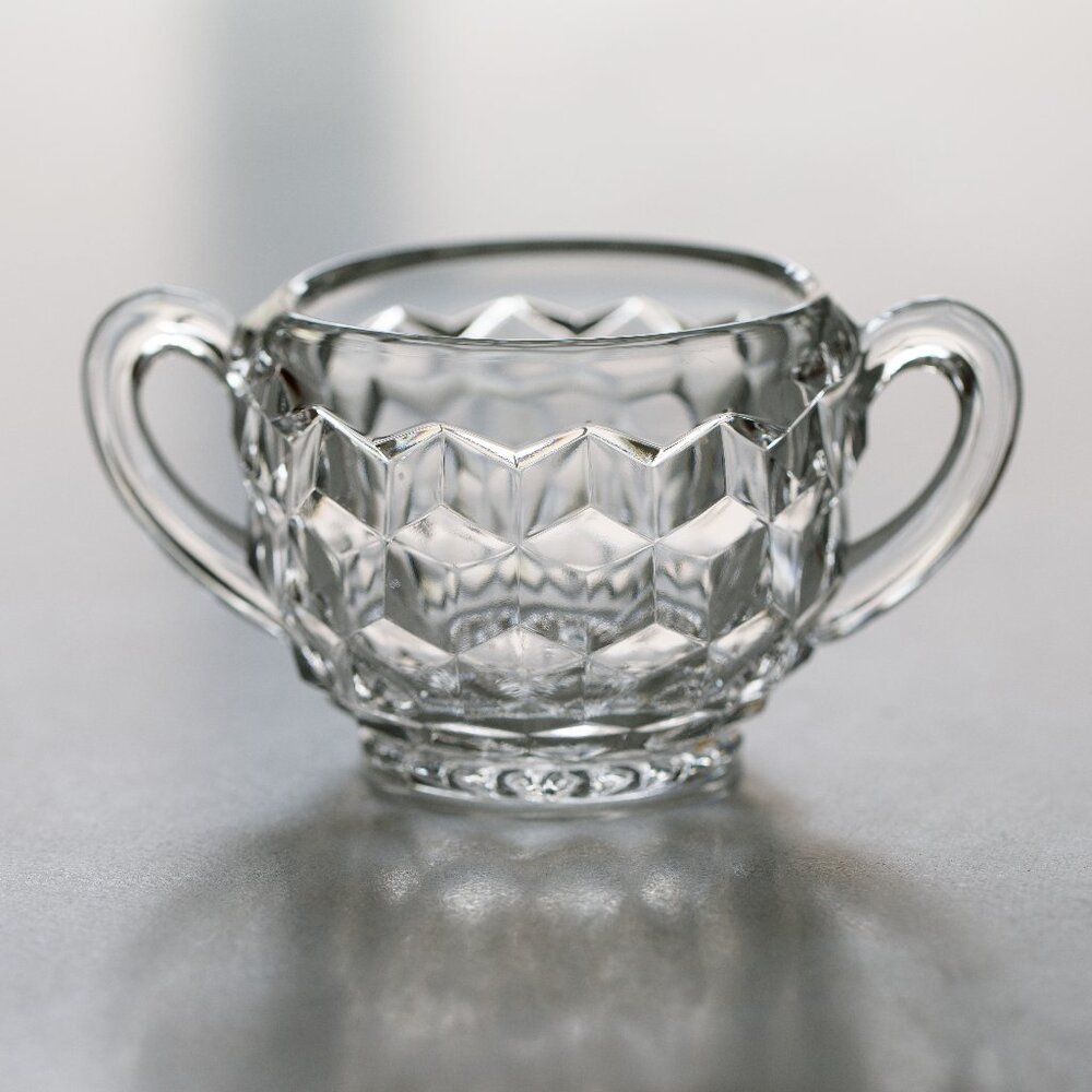 Fostoria American Large Sugar